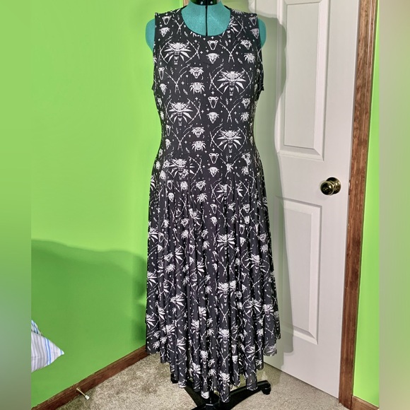 BlackMilk Witcher Schools Swoop Dress-Limited - Picture 2 of 8